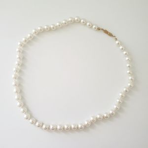 Vintage Faux Pearl Necklace